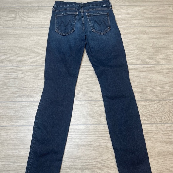 MOTHER Looker Ankle Frey MidRise Skinny Jeans in Wash No Play Women’s size 24 - Picture 3 of 16